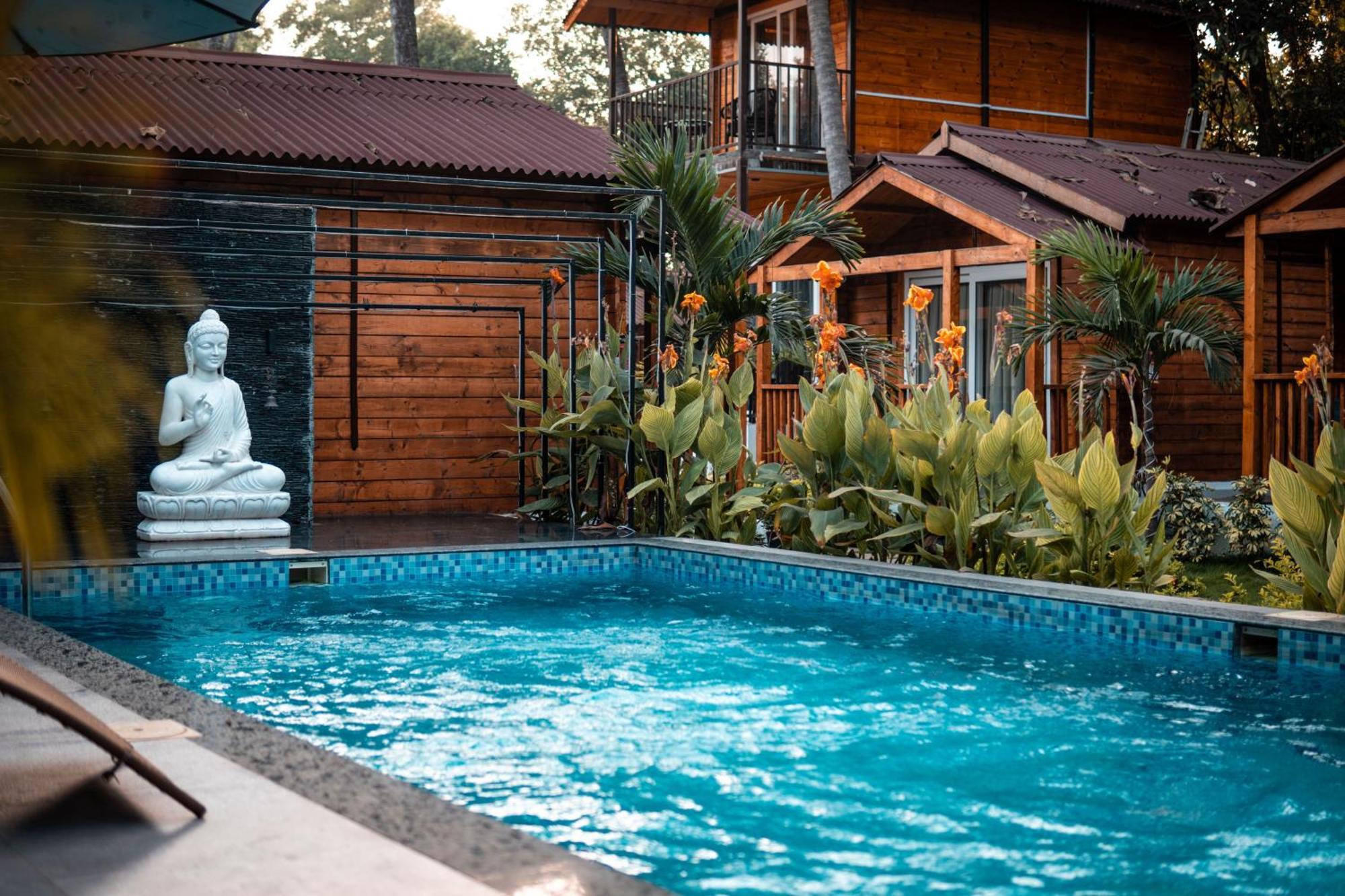 Tranquill Riverside Luxury Cottages With Bathtub, Кандолим Экстерьер фото